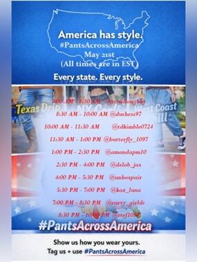 #PantsAcrossAmerica Train May 21st 7AM EST- THE FIRST STATE- Delaware With SV!